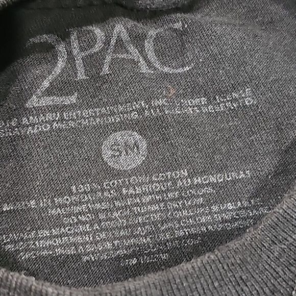 Tupac Shakur Shirt Men Small Adult Hip Hop Music Retro Vintage Long Sleeve 2Pac - Picture 5 of 7